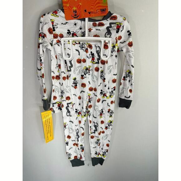 Disney Minnie & Mickey Halloween Two Pieces Pajamas Set Size 4T NWT - Picture 3 of 6